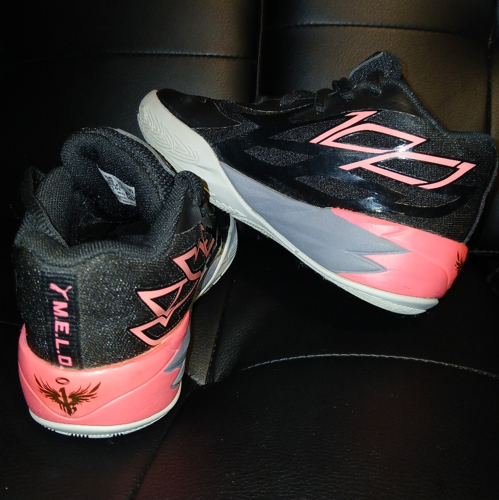 PUMA X LAMELO Kids Mb.02 Flare Basketball Sneakers Shoes